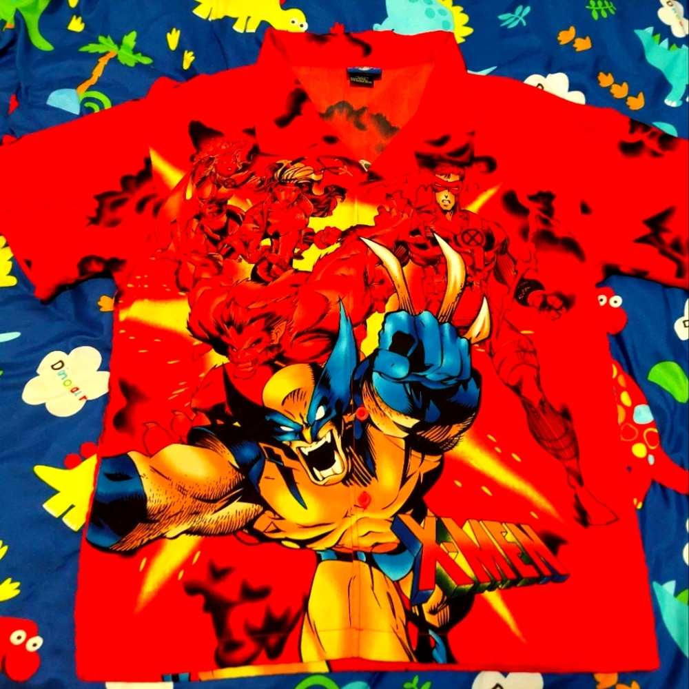 X men marvel 2002 shirt